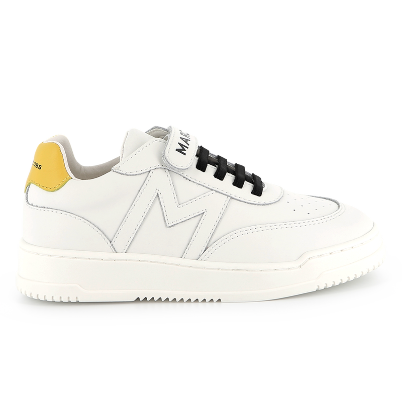 Baskets en cuir &agrave; fermeture MARC JACOBS 
                        GARCON