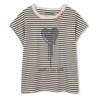 TEE-SHIRT MANCHES COURTES ZADIG & VOLTAIRE FILLE