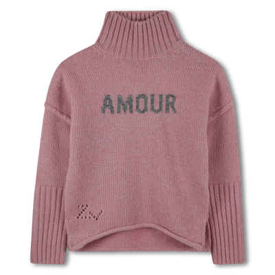 Pull métallisé motif jacquard ZADIG & VOLTAIRE FILLE