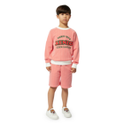 Bermuda en coton ray&eacute; KENZO KIDS 
                    GARCON