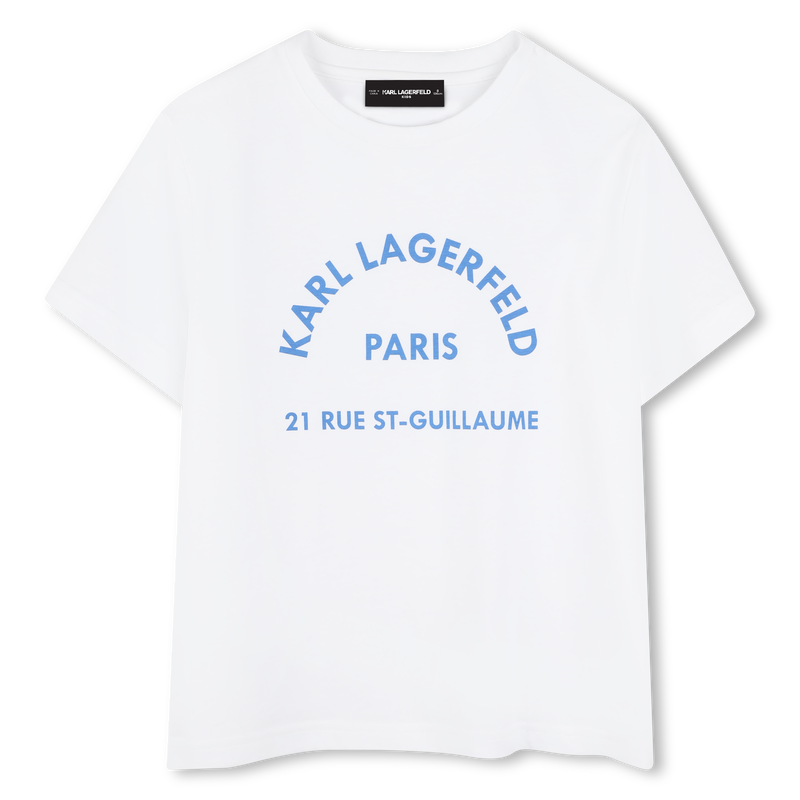 T-shirt à manches courtes KARL LAGERFELD KIDS 
                    GARCON