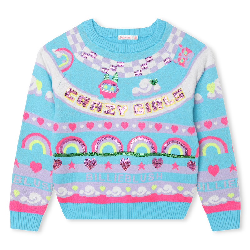 Pull de Noël en tricot BILLIEBLUSH 
                    FILLE