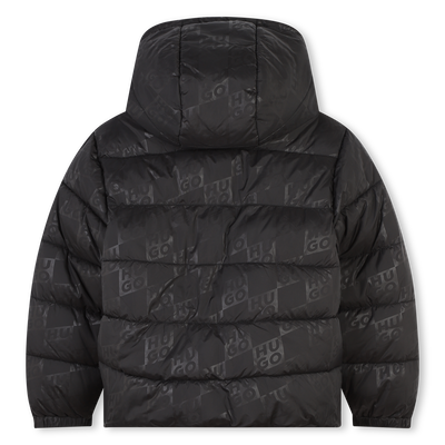 Doudoune zippée imprimée Hugo GARCON