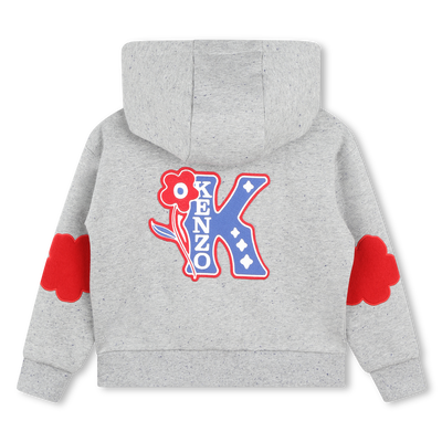 Cardigan de jogging molletonné KENZO KIDS FILLE