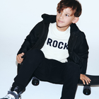 Parka d&eacute;perlante &agrave; capuche ZADIG VOLTAIRE 
                    GARCON