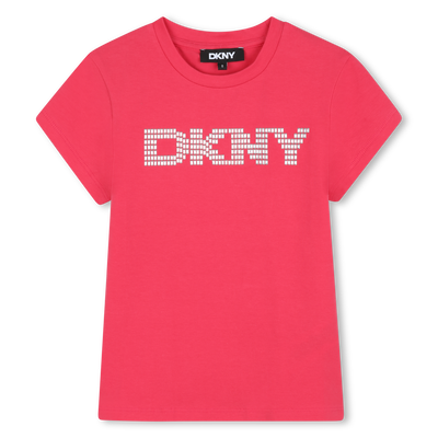 T-shirt à manches courtes DKNY FILLE