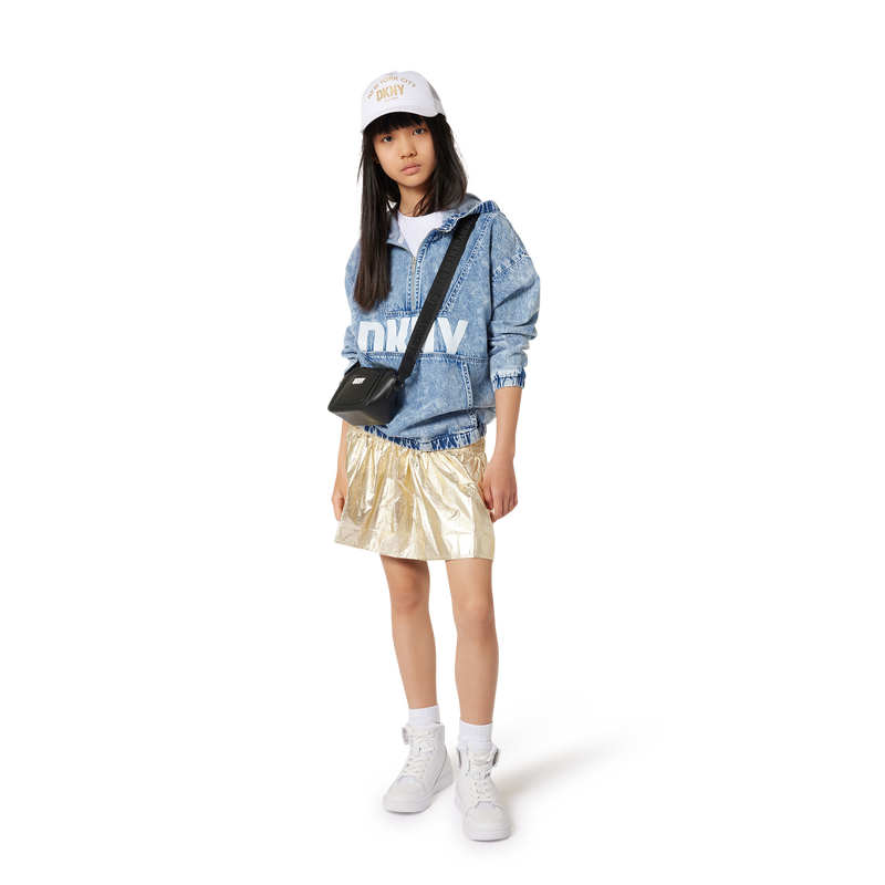 Blouson en jean à capuche DKNY 
                    UNISEXE