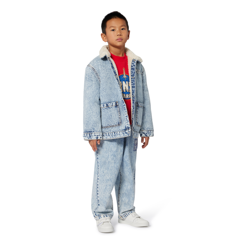 Veste réversible avec boutons pressions KENZO KIDS 
                    GARCON
