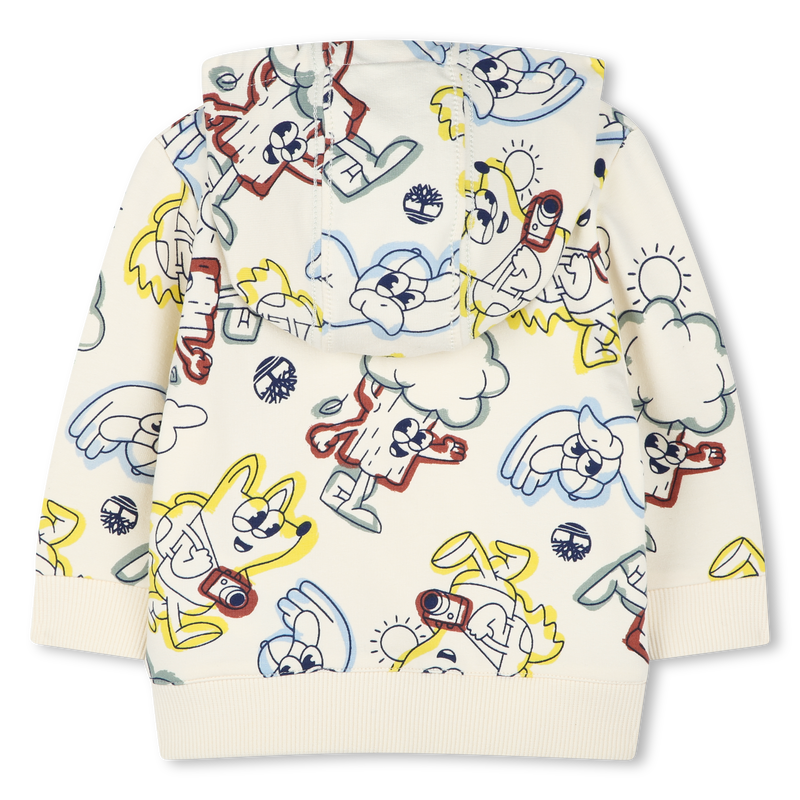 Cardigan à capuche en molleton TIMBERLAND 
                    GARCON