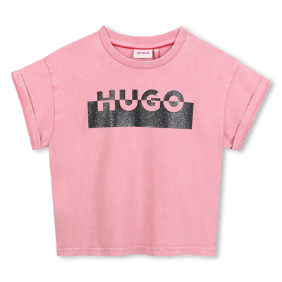 T-shirt à manches courtes Hugo FILLE