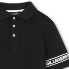 Polo manches courtes KARL LAGERFELD KIDS 
                    GARCON