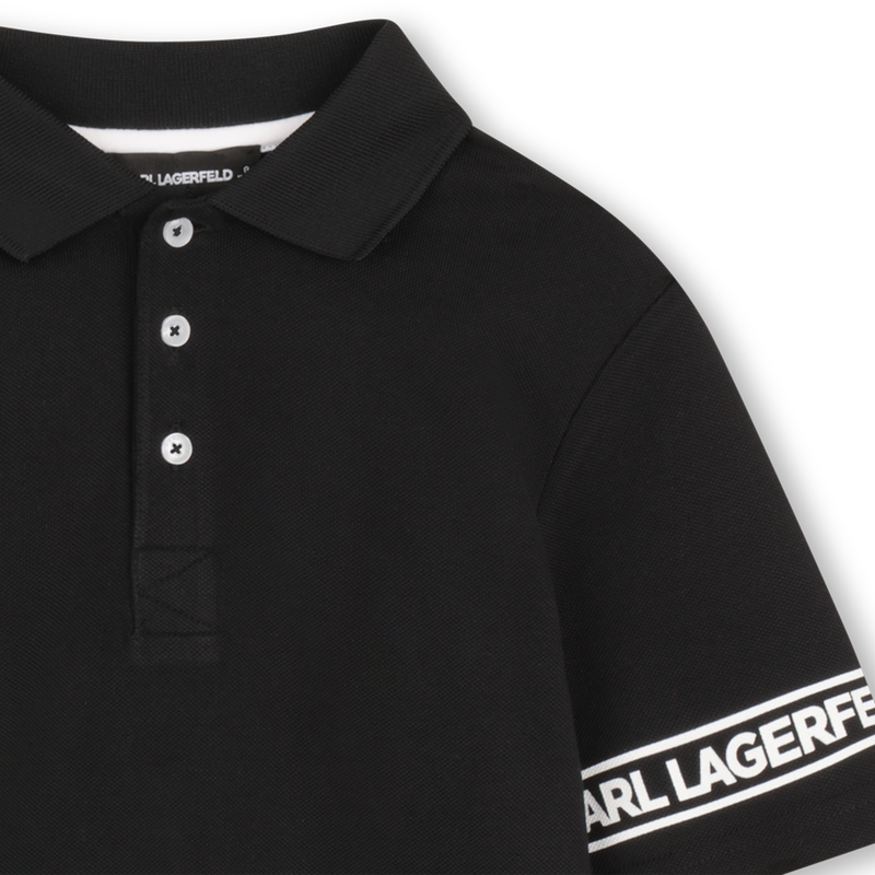 POLO MANCHES COURTES KARL LAGERFELD KIDS 
                        GARCON