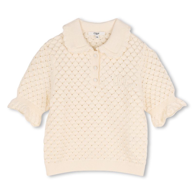Pull manches courtes CHLOE 
                        FILLE