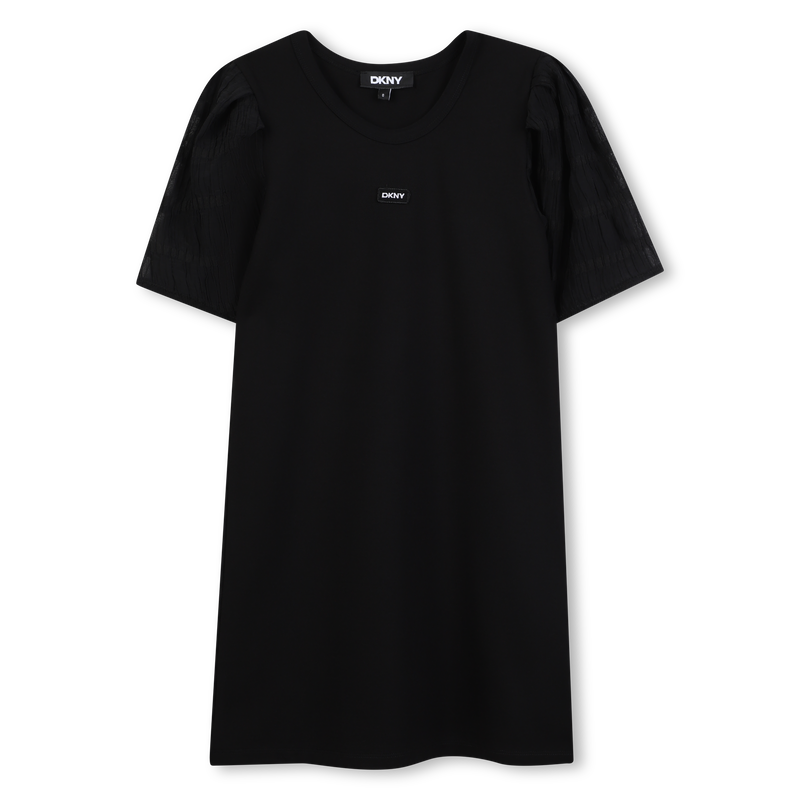 Robe de cérémonie bimatière DKNY 
                    FILLE