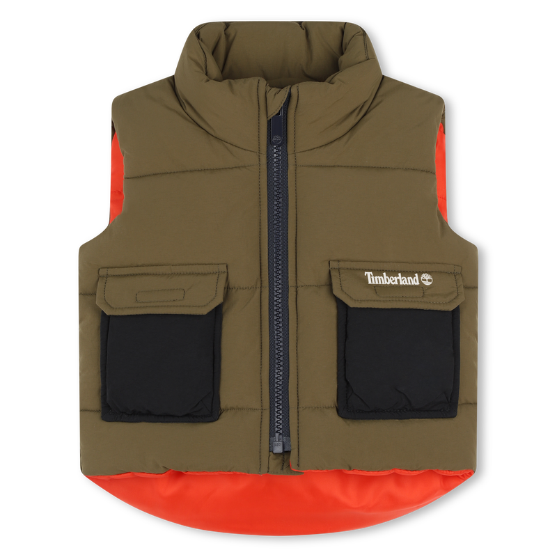 Doudoune zippée sans manche TIMBERLAND 
                    GARCON