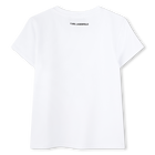 T-shirt &agrave; manches courtes KARL LAGERFELD KIDS 
                    FILLE