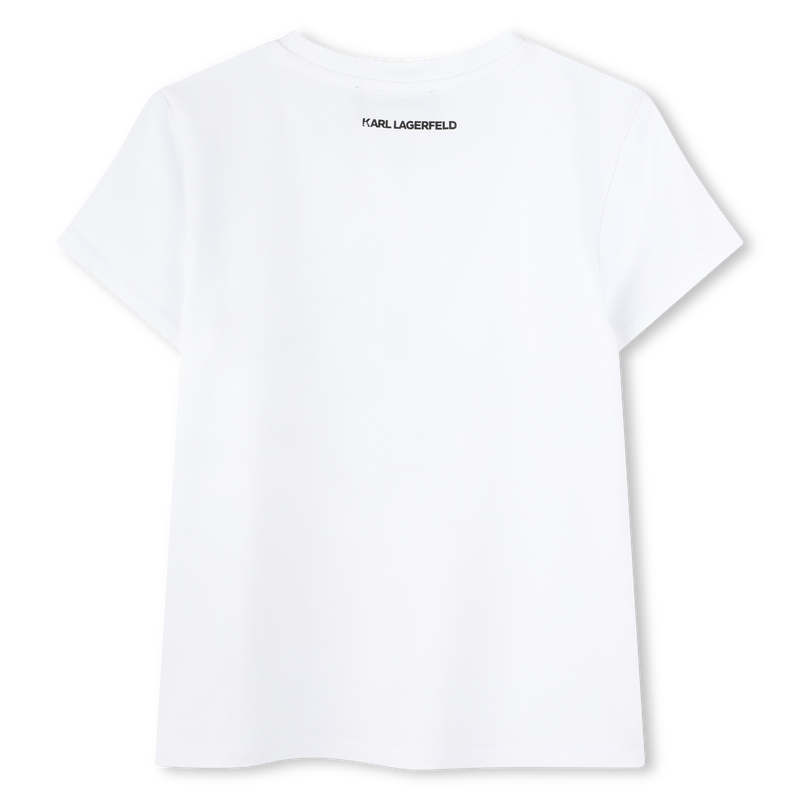 T-shirt &agrave; manches courtes KARL LAGERFELD KIDS 
                        FILLE