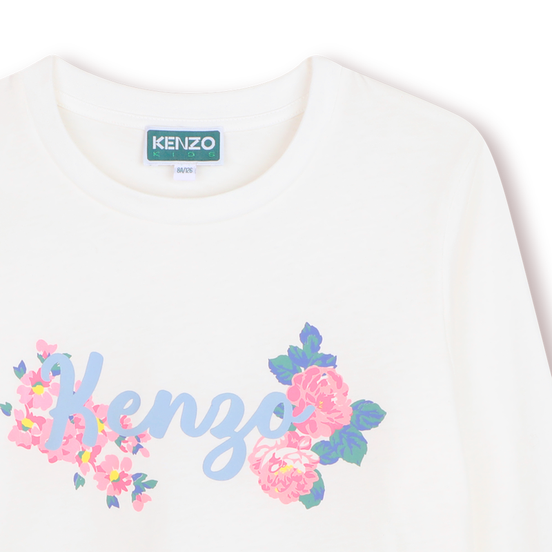 Tee-shirt manches longues KENZO KIDS 
                        FILLE