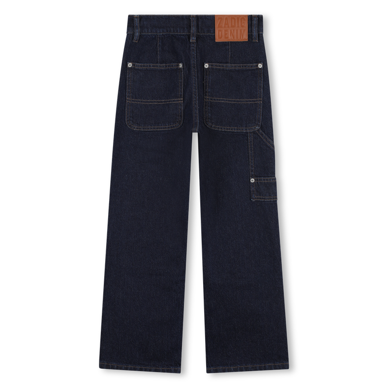 Jean large avec surpiqûres ZADIG & VOLTAIRE 
                    GARCON