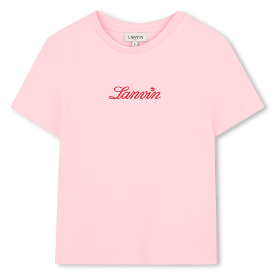 TEE-SHIRT MANCHES COURTES LANVIN FILLE