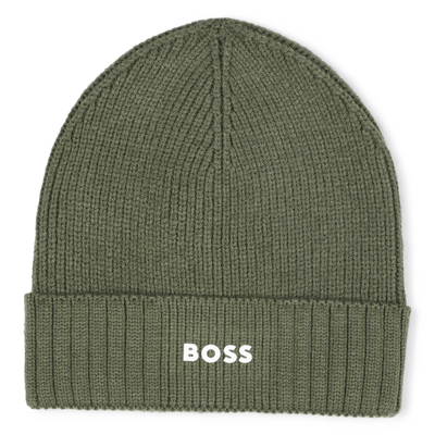 Bonnet tricot avec sigle BOSS GARCON