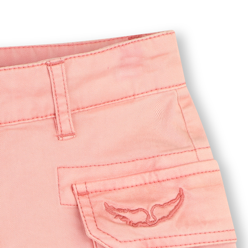 Short brod&eacute; et d&eacute;lav&eacute; ZADIG & VOLTAIRE 
                        FILLE