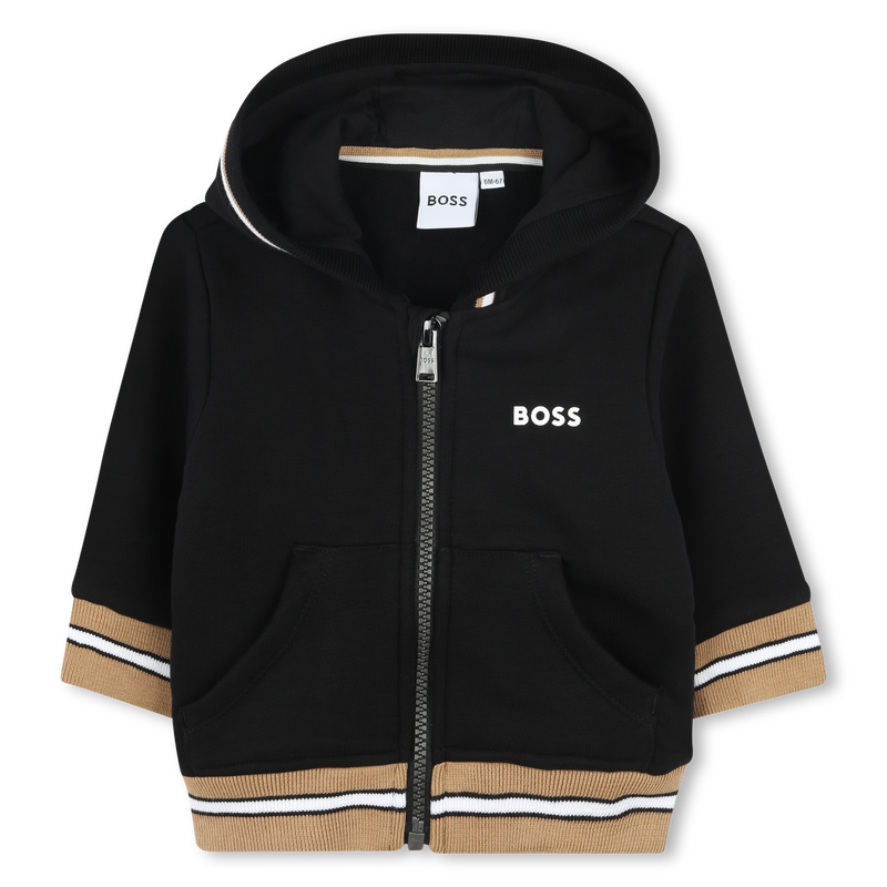 Cardigan à capuche molletonné BOSS 
                    GARCON