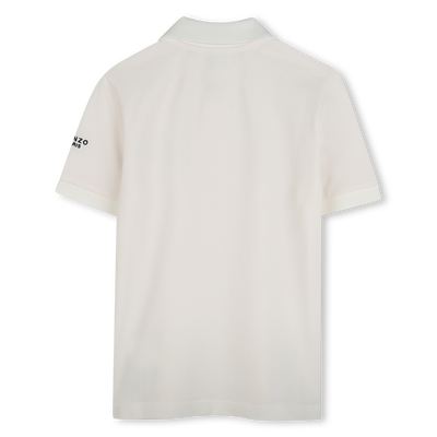 Polo manches courtes coton KENZO KIDS UNISEXE