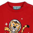T-shirt &agrave; manches longues KENZO KIDS 
                    GARCON