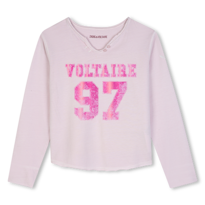 Tee-shirt manches longues ZADIG & VOLTAIRE FILLE