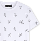 Tee-shirt manches courtes KARL LAGERFELD KIDS 
                    GARCON