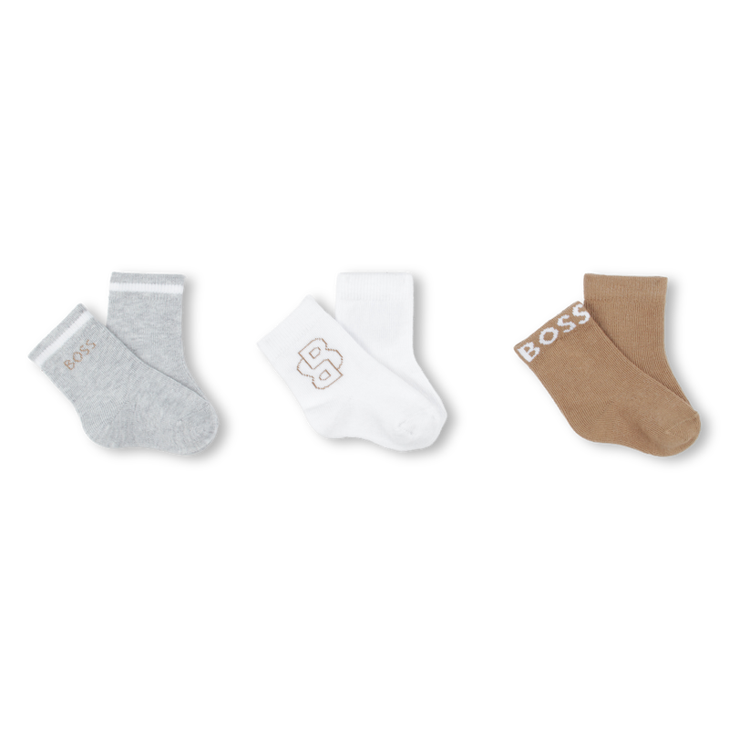 Lot de 3 paires de chaussettes BOSS 
                        UNISEXE