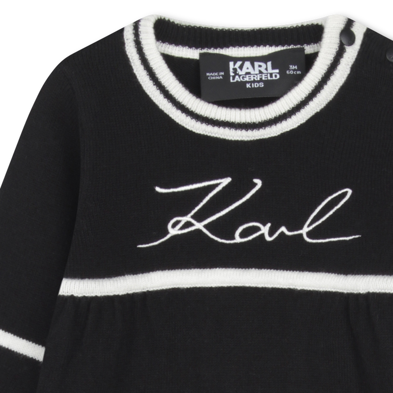 Robe tricot KARL LAGERFELD KIDS 
                    FILLE