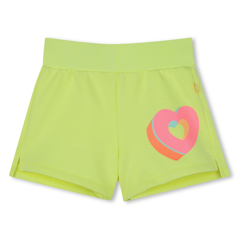 Short en molleton avec coeurs BILLIEBLUSH 
                    FILLE