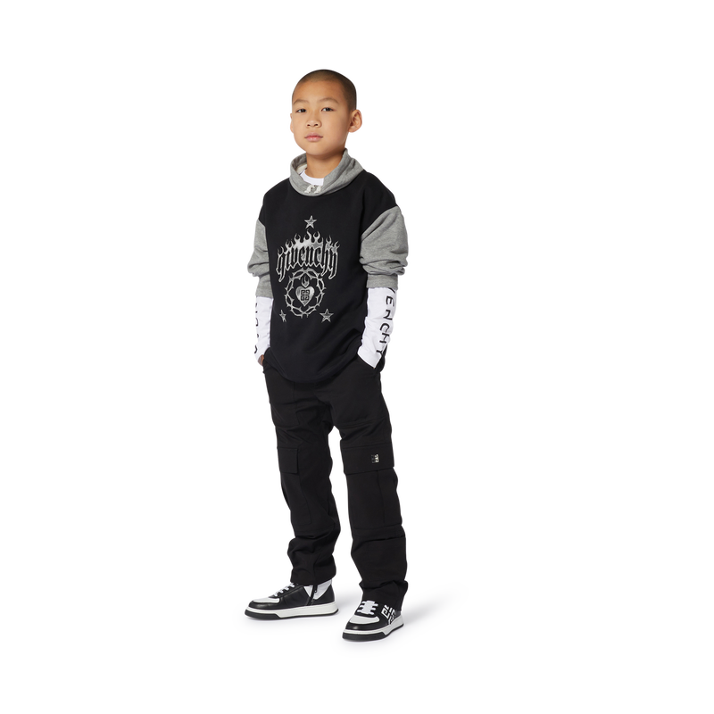 T-shirt 2-en-1 avec imprimés GIVENCHY 
                    GARCON
