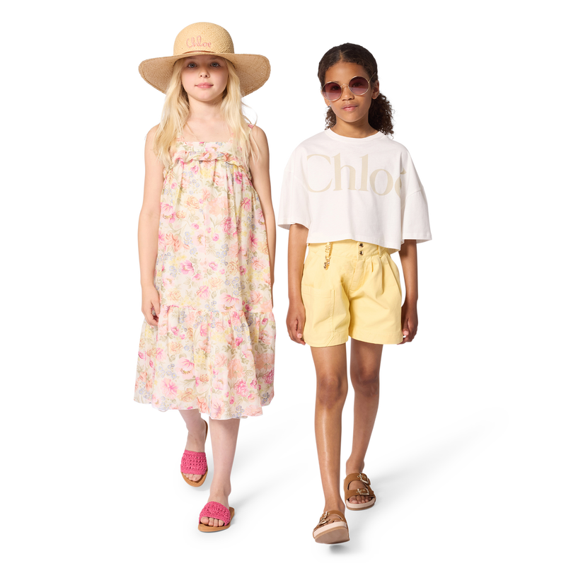 TEE-SHIRT MANCHES COURTES CHLOE 
                        FILLE