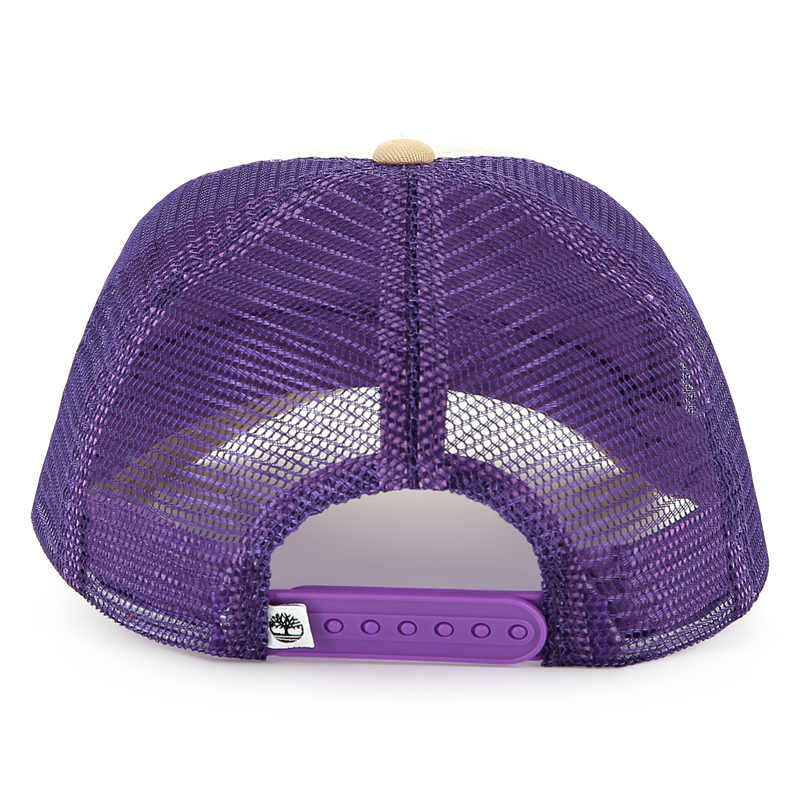 Casquette tricolore bimatière TIMBERLAND 
                    GARCON