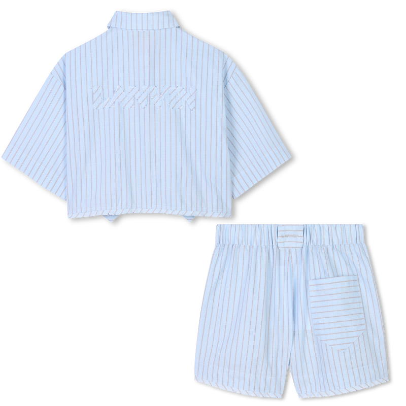 Ensemble chemise et short LANVIN 
                    FILLE