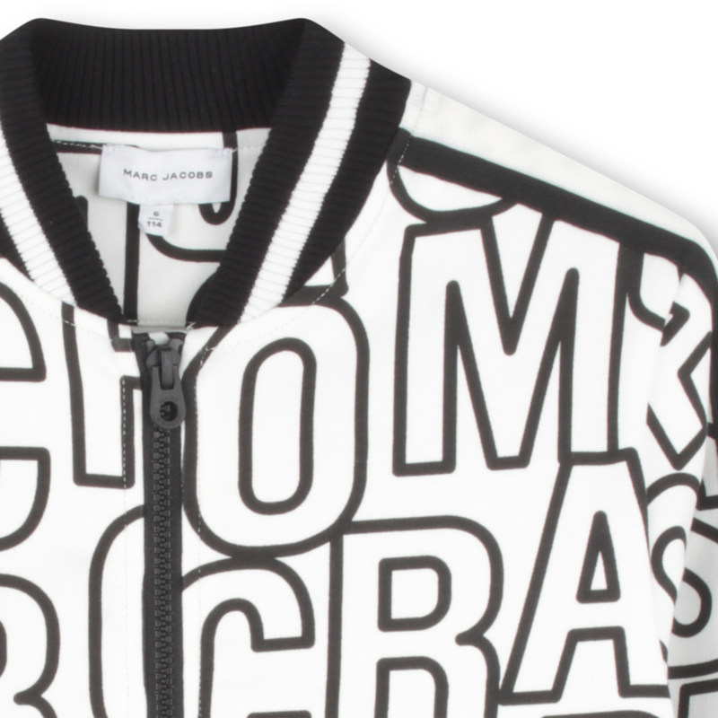 Sweat-shirt zippé imprimé THE MARC JACOBS 
                    GARCON