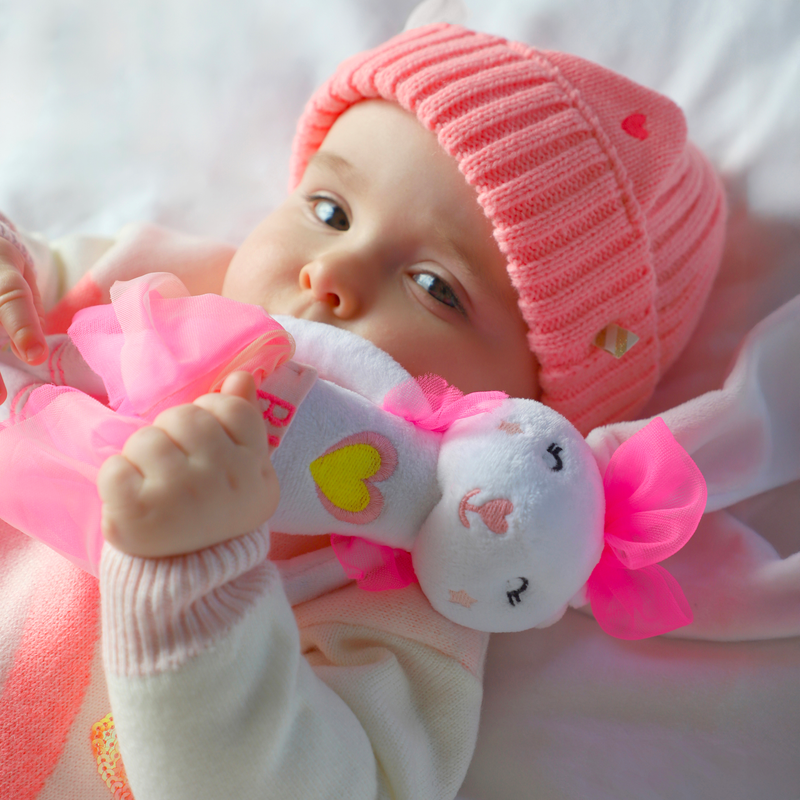 Bonnet broderies coeurs BILLIEBLUSH 
                        FILLE