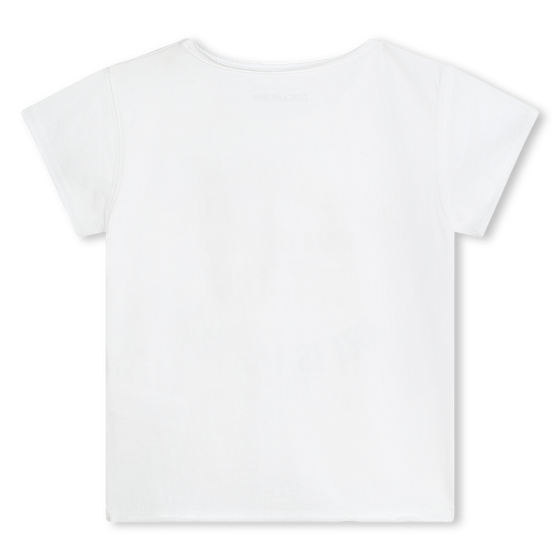 T-shirt coton à illustration ZADIG & VOLTAIRE 
                    FILLE