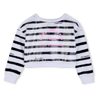 Sweat ray&eacute; KARL LAGERFELD KIDS 
                    FILLE