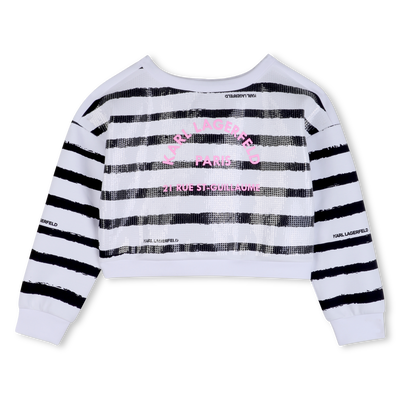 SWEAT RAY&Eacute; KARL LAGERFELD KIDS FILLE