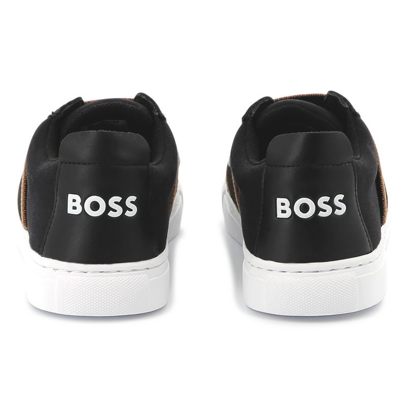 Baskets élastiquées bimatières BOSS 
                    GARCON