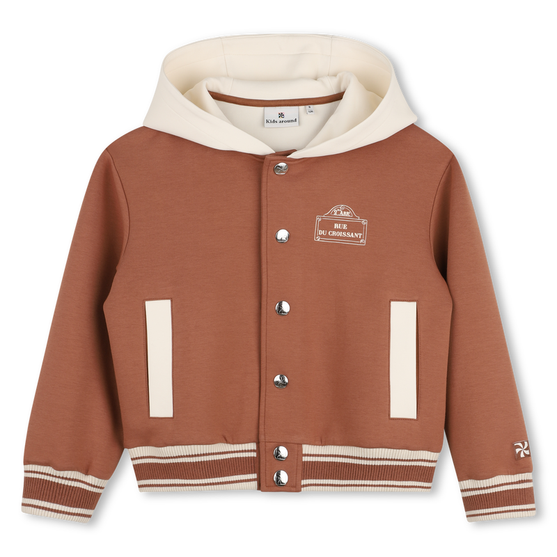 Cardigan &agrave; capuche KIDS AROUND 
                        FILLE