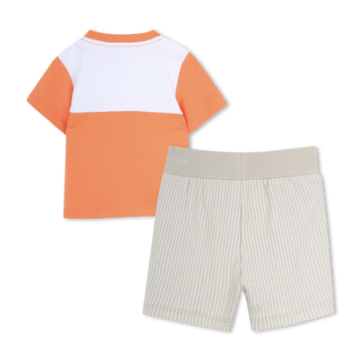 ENSEMBLE T-SHIRT ET SHORT TIMBERLAND GARCON