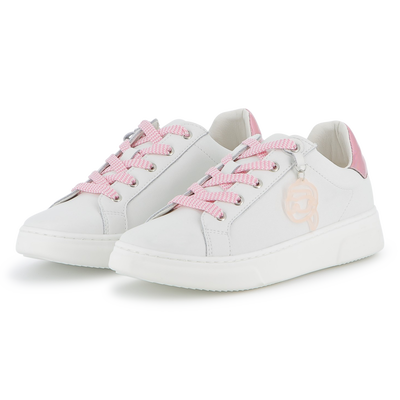 Baskets basse à lacets KARL LAGERFELD KIDS FILLE