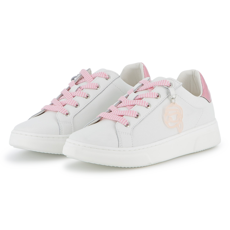Baskets basse à lacets KARL LAGERFELD KIDS 
                    FILLE