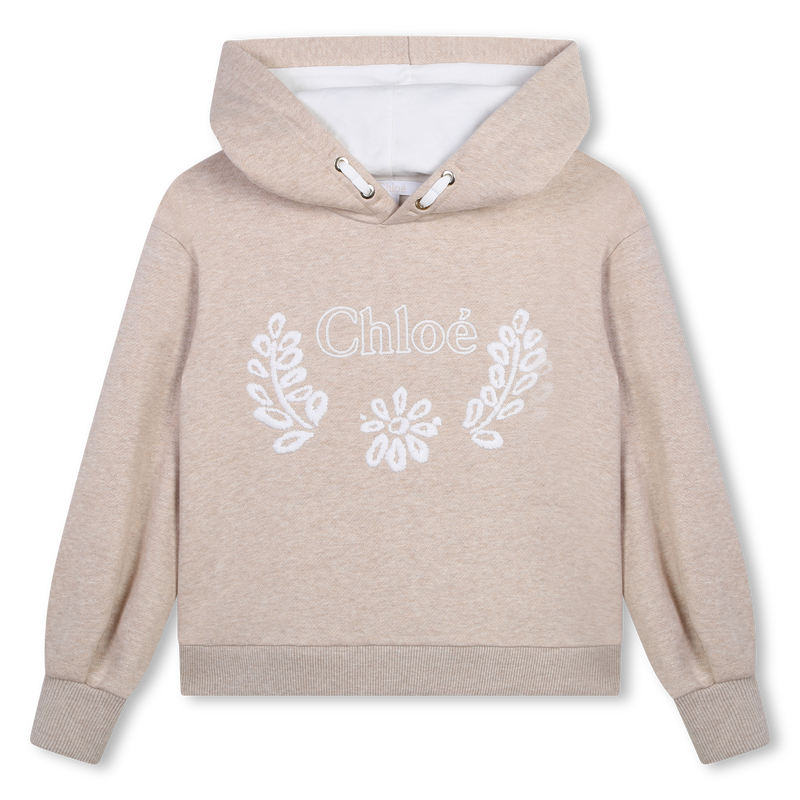 Sweat-shirt en molleton brodé CHLOE 
                    FILLE