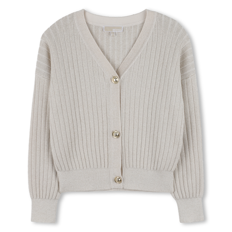 SWEAT ZIPP&Eacute; &Agrave; CAPUCHE MICHAEL KORS 
                        FILLE